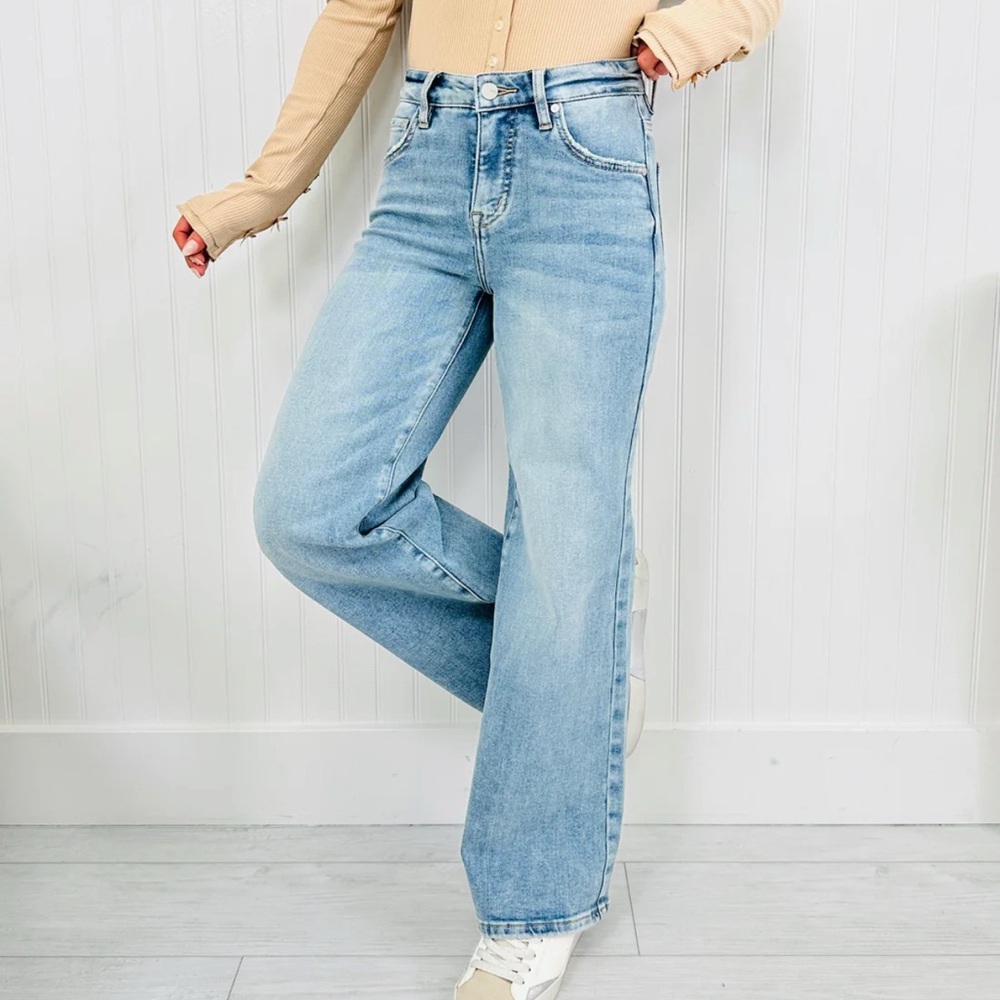 Size 12 Women's Light Blue Wide Leg Jeans